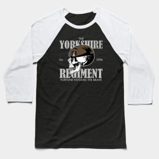 Yorkshire Regiment (distressed) Baseball T-Shirt